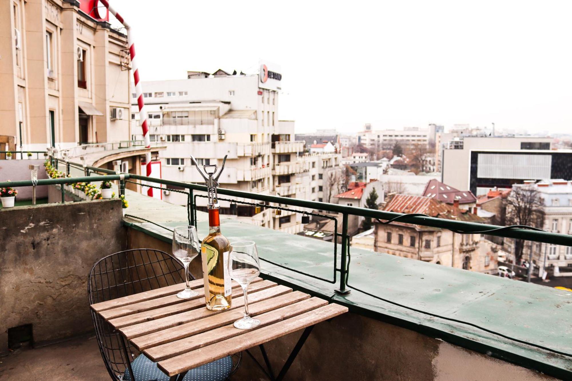 Scandinavian Style Apartment With Panoramic View Bukurešť Exteriér fotografie